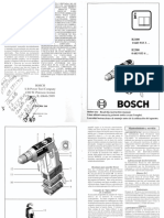 BOSCH 12V Drill Driver B2300 Instruction Manual