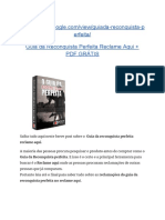 Guia da Reconquista Perfeita Reclame Aqui + PDF GRÁTIS