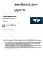 Panduan Manajemen Nyeri - Snars - Standart Nasional Akreditasi Rs Indonesia