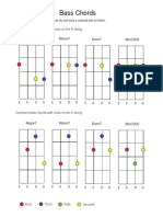 Bass Chords Chart PDF