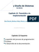 Capítulo 12 del libro de Análisis y diseño de sistemas-Denis