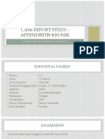 Case Report Study - Appendisitis Kronik