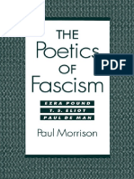 The Poetics of Fascism Ezra Pound, T.S. Eliot, Paul de Man.pdf