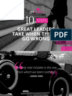 10 Steps Great Leaders Take When Things Go Wrong PDF