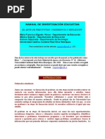 SABINO Carlos El Proceso de Investigacion