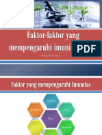 Faktor-faktor Yang Mempengaruhi Imunitas Tubuh