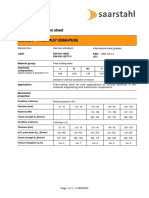 Saarstahl Material Spec Sheet