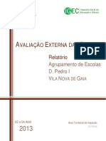 Relatório de Avaliação Externa