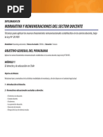 Chile Capacita Temario Normativa y Remuneraciones Del Sector Docente