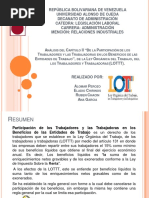 Participacion de Los Trabajadores