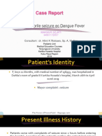 Case Report on Complex Febrile Seizure Due to Dengue Fever