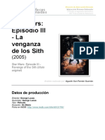 Análisis de las interfaces de usuario en Star Wars: Episodio III - La venganza de los Sith