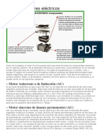 Tipos de Motores Eléctricos