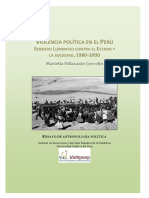 Violencia Política en Perú 1980 2000