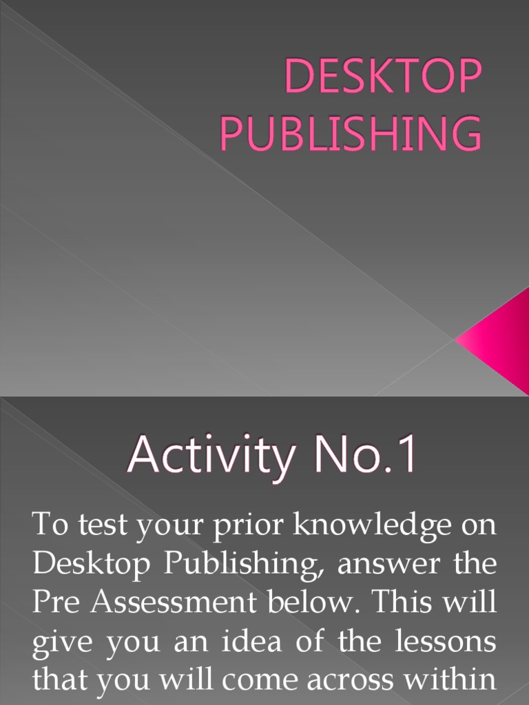 Desktop Publishing Autosaved | PDF | Page Layout | Typefaces