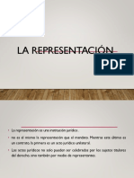 La representación jurídica: concepto, clases y efectos