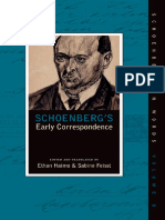 Schoenberg's Early Corresponden - Ethan Haimo PDF