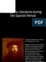 Philippine Literature During The Spanish Period