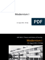 Modernism I: 23. August 2011 - Eli Støa