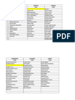 Daily shift roster for construction workers