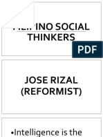 Filipino Social Thinkers