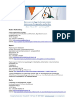 Addresses Approbationsbehoerden Registration Authorities PDF