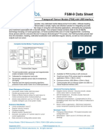 FSM-9 Data Sheet: Freespace® Sensor Module (FSM) With USB Interface