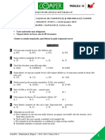 Mate.Info.Ro.3261 SUBIECTE COMPER - MATEMATICA - IANUARIE 2015 - CLASA A III-A.pdf