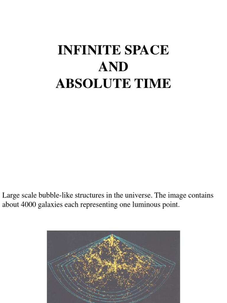 Infinite Space AND Absolute Time | PDF | Luminiferous Aether | Theory ...