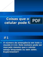 DICAS DE CELULAR