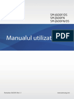 Samsung J6 Manualul Utilizatorului