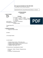 Formulir Laporan Insiden Keselamatan Pasien