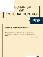 Mechanism of Postural Control