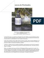 Esencia de Perelandra Brochure