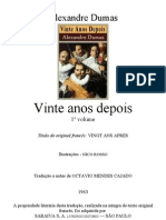 Alexandre Dumas - Vinte Anos Depois - Vol-1