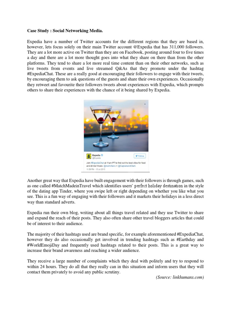 Expedia Case Study PDF Hashtag Real Time 