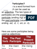 What Are Participles