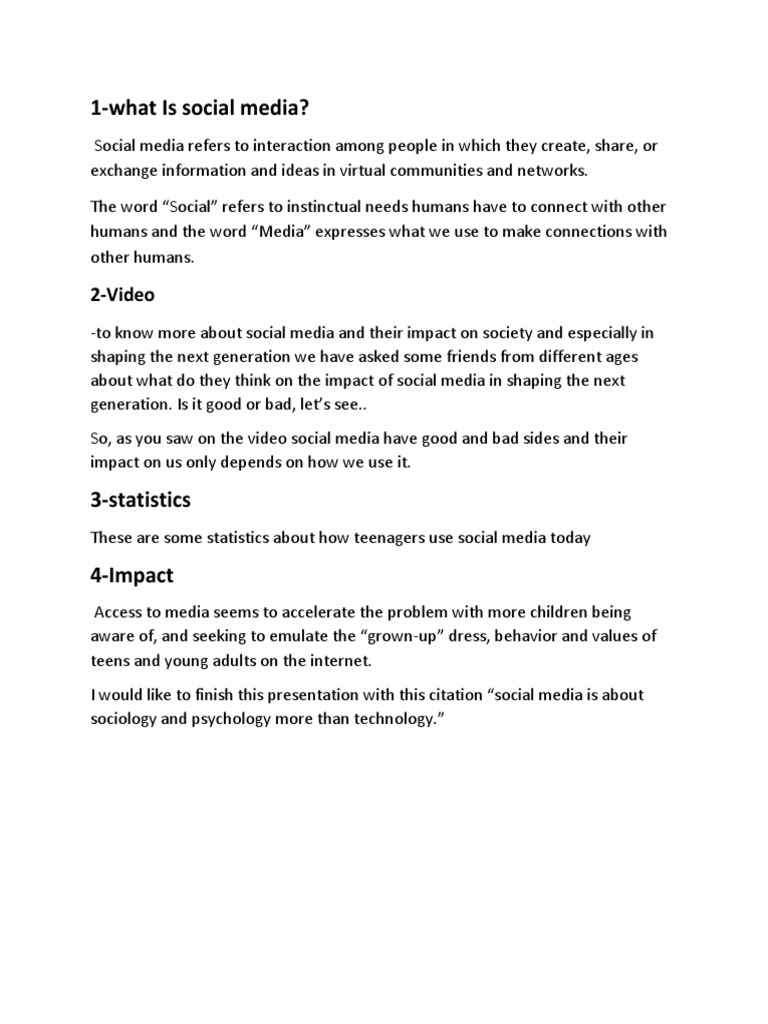 1What Is Social Media? 2Video PDF