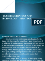 Business Strategy and Technology