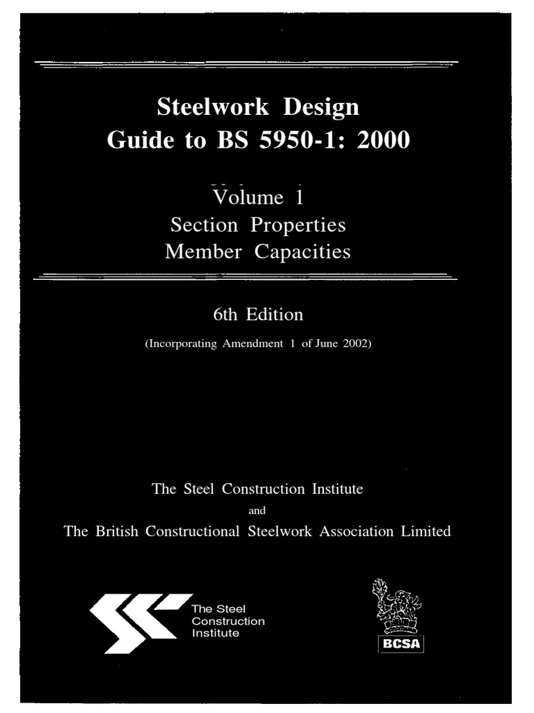 BS 5950 Design Guide PDF PDF Buckling Mechanical Engineering