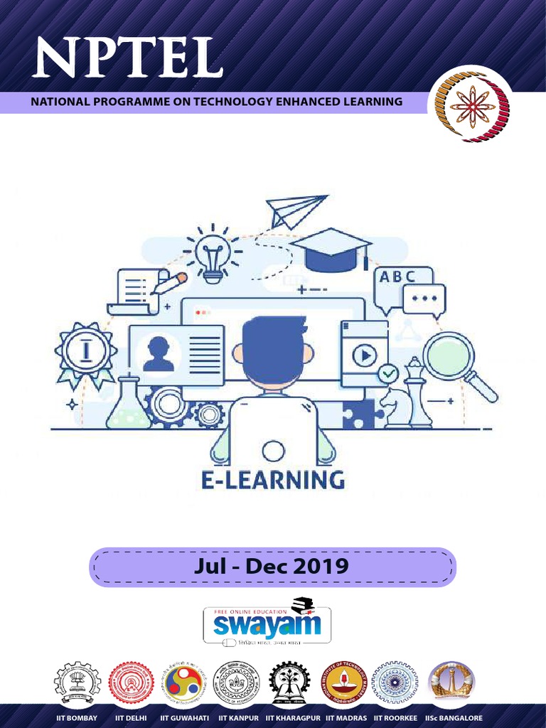 NPTEL Booklet JulDec 2019 PDF Engineering Materials Science