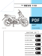 Manual Suku Cadang Honda Revo 110 PDF