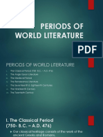 Periods of World Literature 