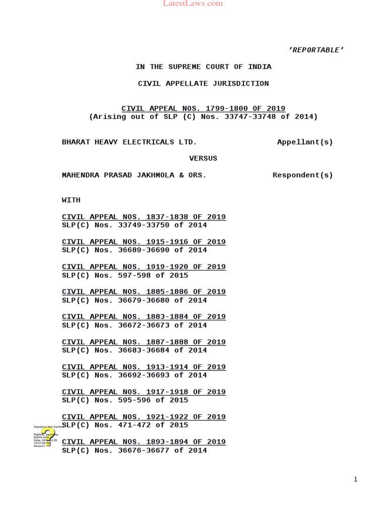Supreme Court Ruling on Contract Labour | PDF | Employment | Appeal