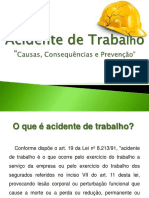 O que é acidente de trabalho