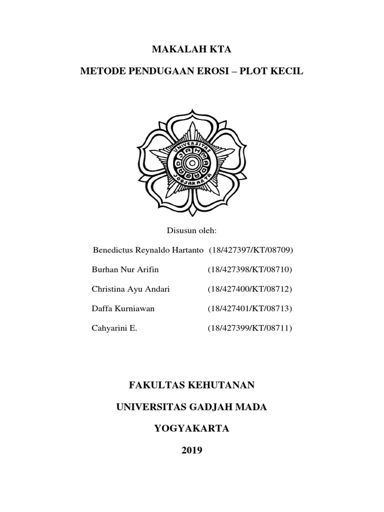 Metode Erosi Plot Kecil Efektif | PDF