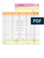 RFI for inspection of field maintenance work