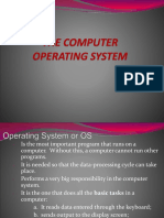 Lesson 5-1 - The Computer Operating Ssytem
