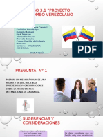 Transferencia internacional de Ana María a Venezuela