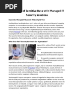 23-Protected of Sensitive Data With Managed IT Security Solutions